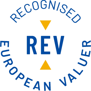 Logo REV Recognised European Valuer