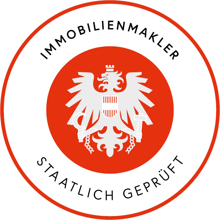 Logo Immobilienmakler staatlich geprüft